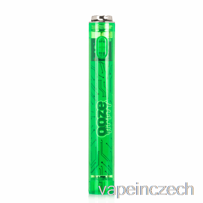 Ooze Slim 400mah čirá 510 Vape Baterie Slizké Zelené Vape Pero